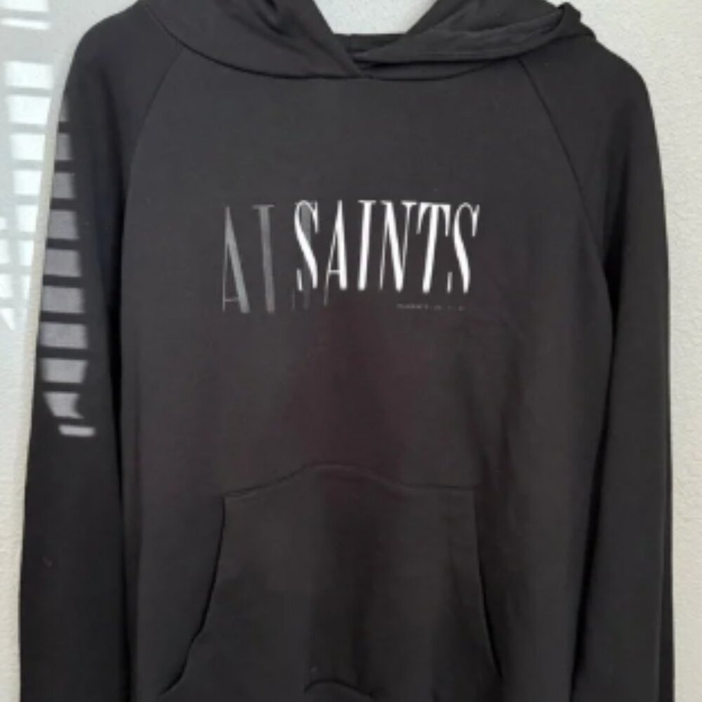 All Saints Black Hoodie